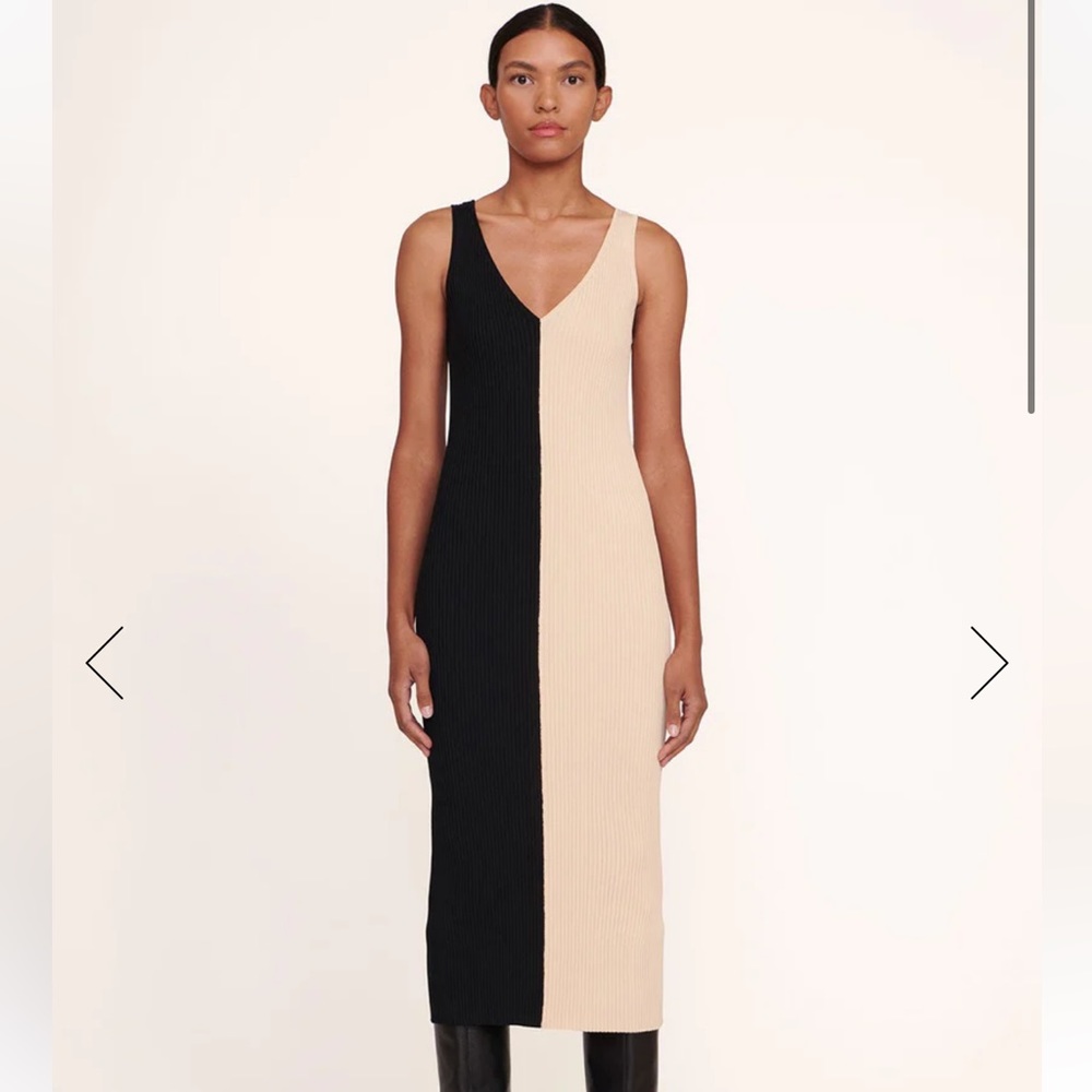 DANA DRESS | BUFF BLACK Medium